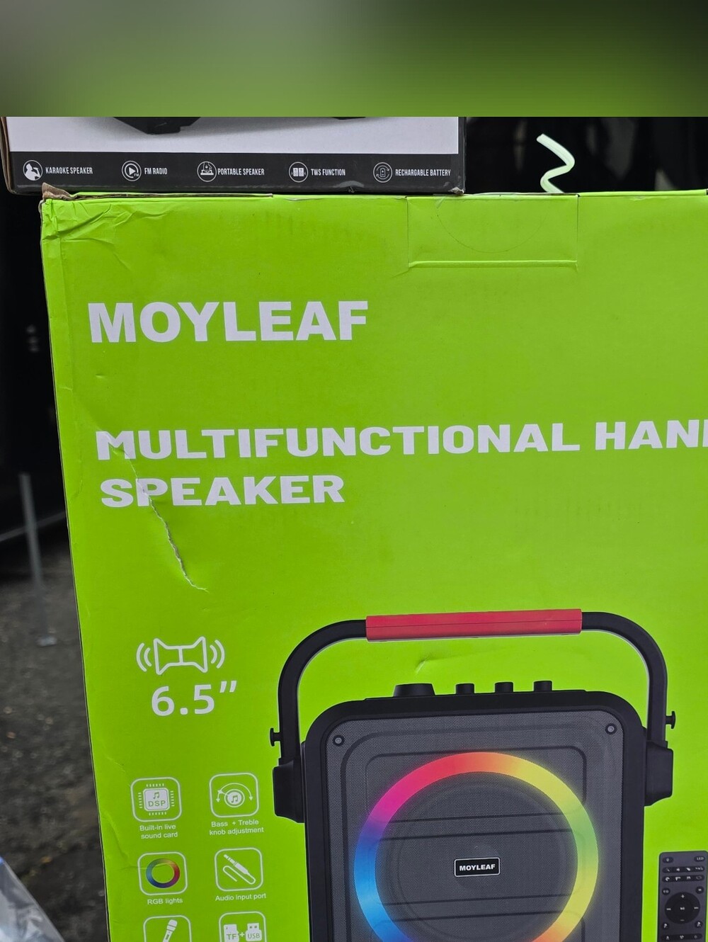 Multifunctional Handle Speaker in Black